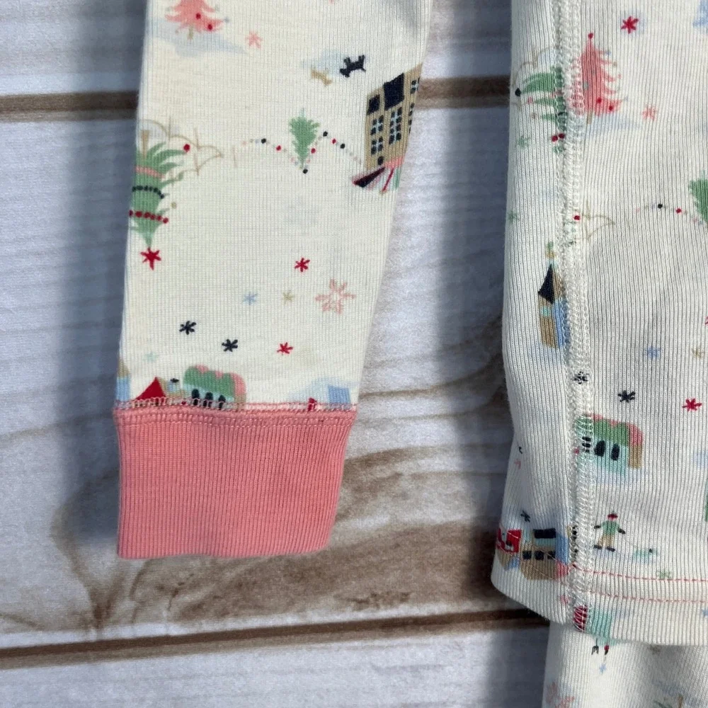 Hanna Andersson Kids Pajamas 110cm 5 Organic Cotton Long Sleeve Pants Set Winter